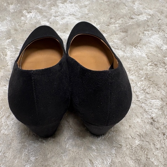 Nima Round Closed toe Black Wedge Heel Pumps Women Size 9 -Excellent condition - Picture 5 of 6